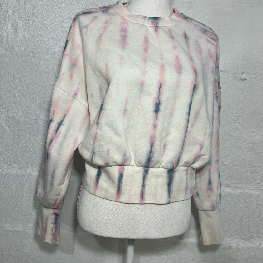 OLD NAVY CROPPED TIE DYED SWEATSHIRT - Picture 7 of 14